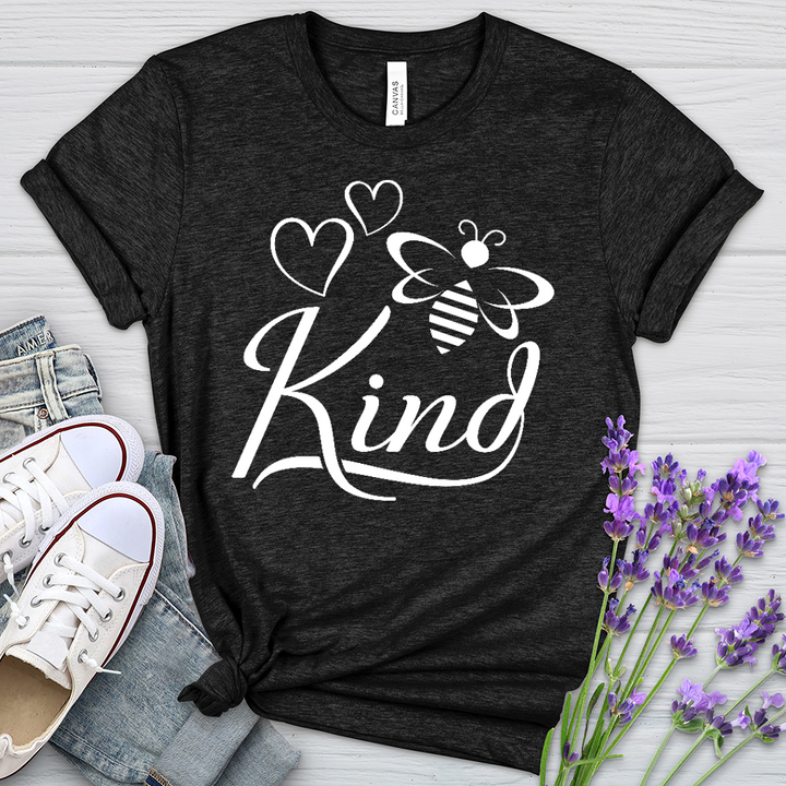 Bee Kind 01 Heathered Tee