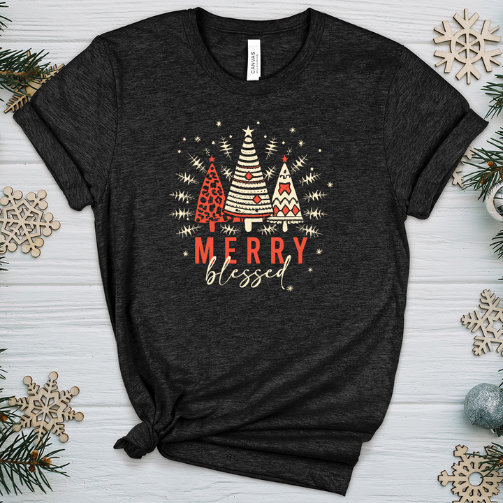 MERRY Blessed Heathered Tee