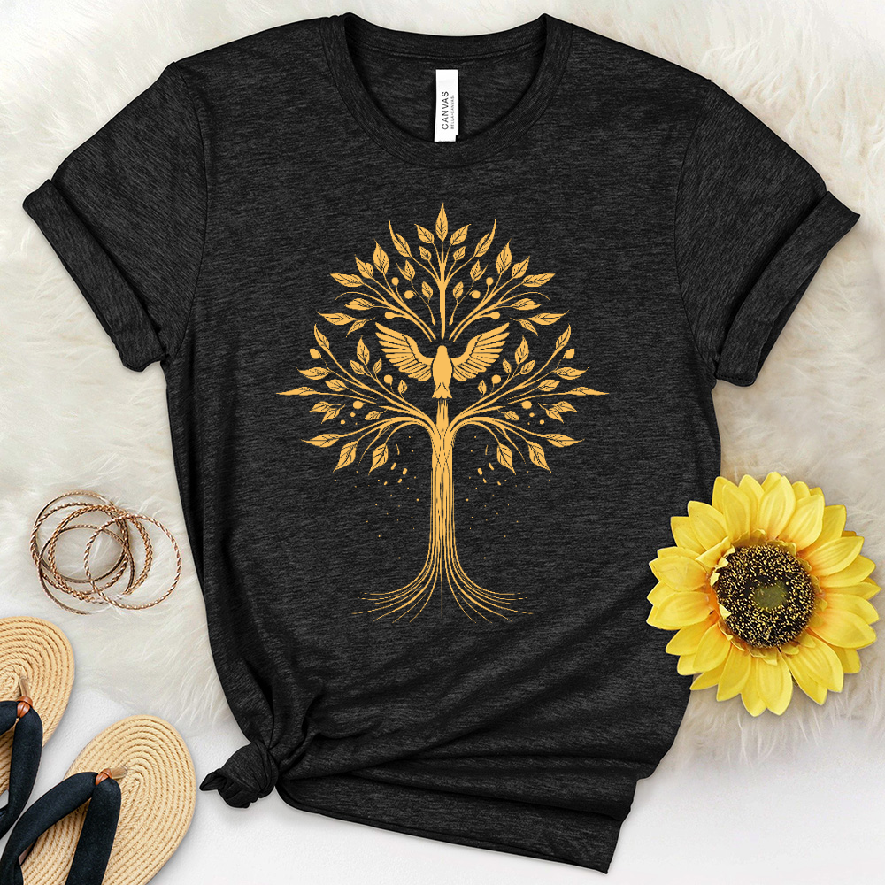 Dove Tree Of Hope Heathered Tee