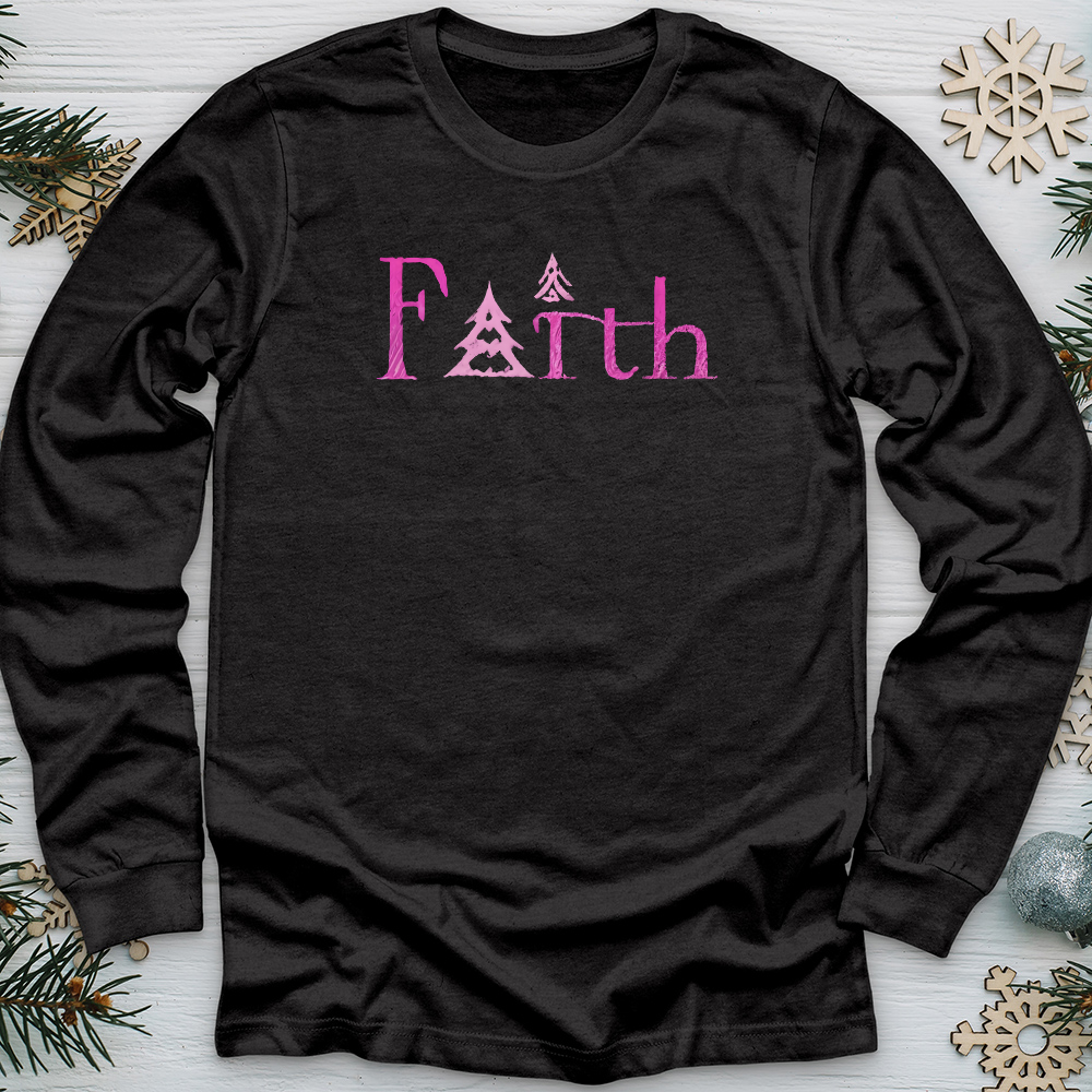 Faith Tree Long Sleeve Tee