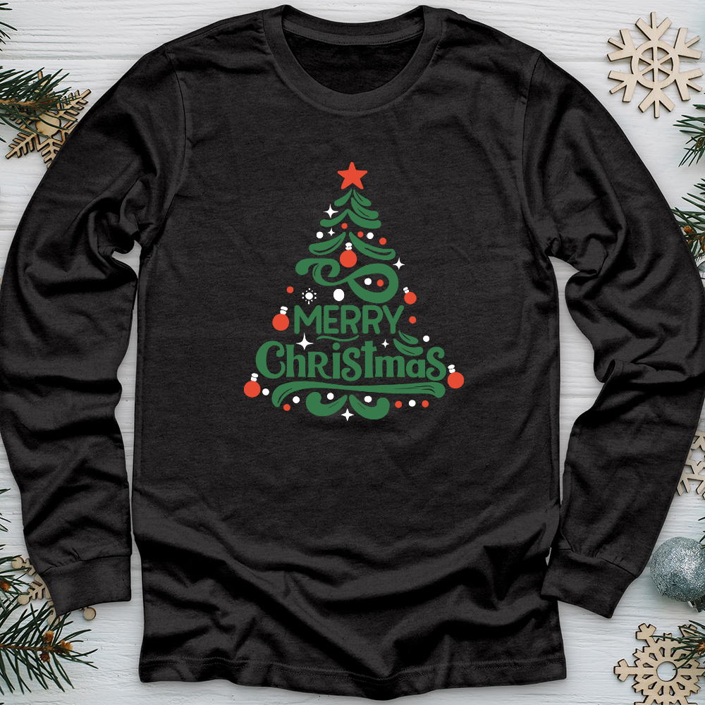 Merry Christmas Long Sleeve Tee