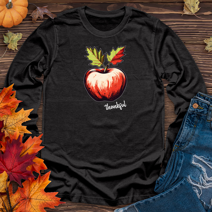 Vintage Canadian Maple Apple Long Sleeve Tee