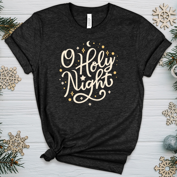 O Holy Night Heathered Tee