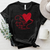 Be Knit Together by Strong Ties of Love Colossians 22 Heathered Tee