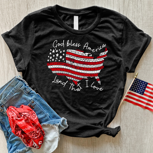 God Bless America USA Tee