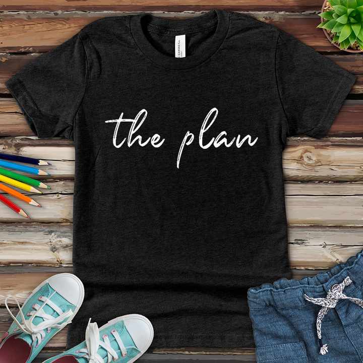 The Plan Youth Heathered Tee