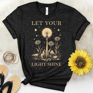 Dandelion Light Shine Heathered Tee