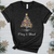 Merry & Blessed Star Heathered Tee