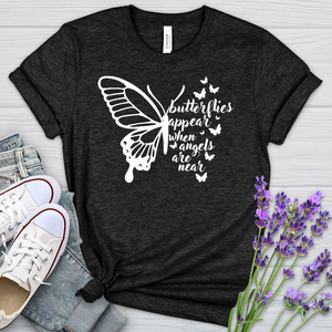 Butterflies Appear Heathered Tee