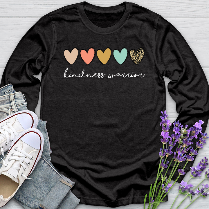 Kindness Warrior Long Sleeve Tee