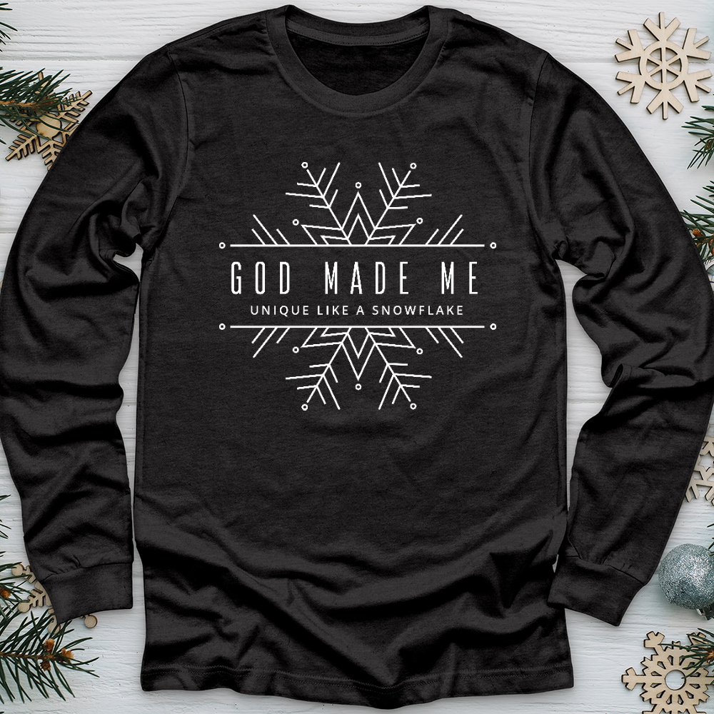 God Made Me Long Sleeve Tee