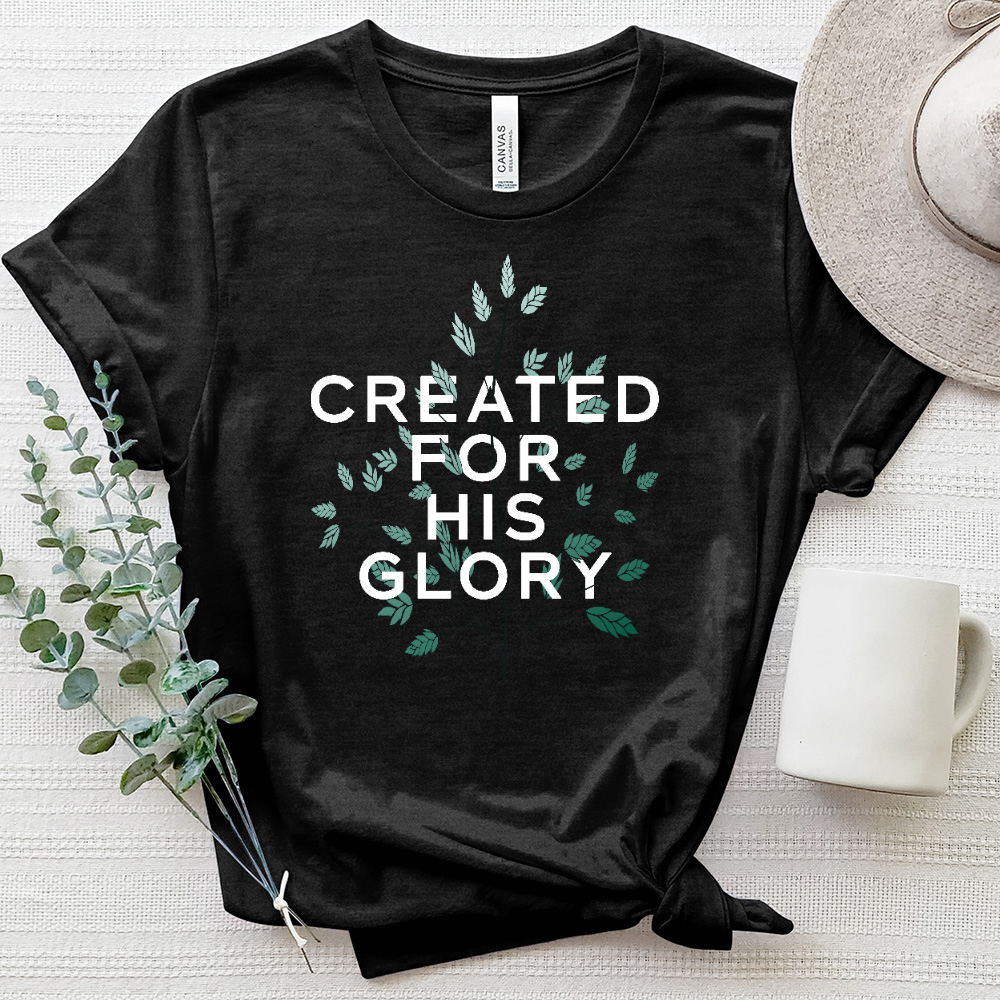 Created For His Glory Heathered Tee