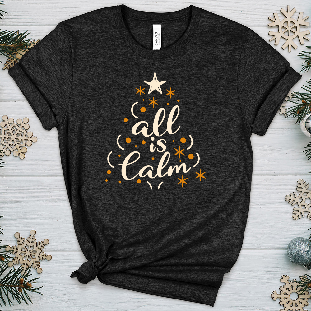 All is calm Heathered Tee