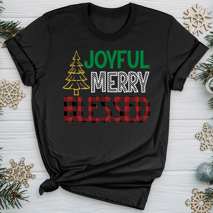 Joyful Merry Blessed Softstyle Tee