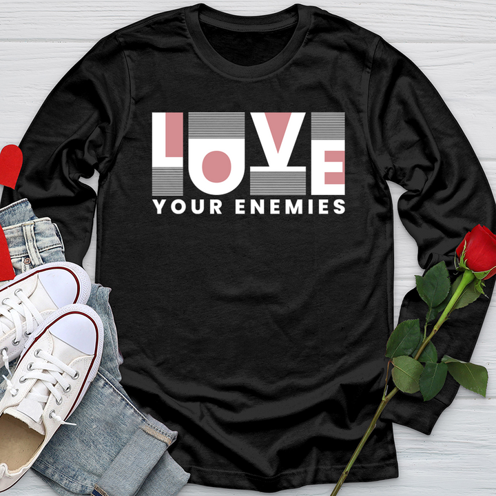 Love Your Enemies Graphic Softstyle Long Sleeve