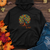 Vintage Floral Fall Tree Midweight Hooded Sweatshirt