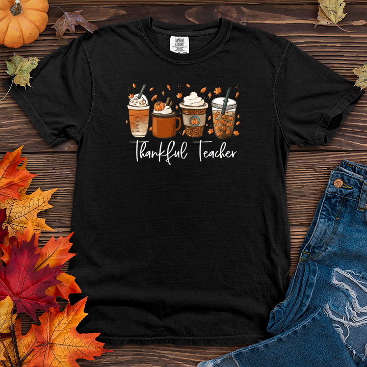 Thankful Teacher Heavy Cotton Comfort Colors Tee