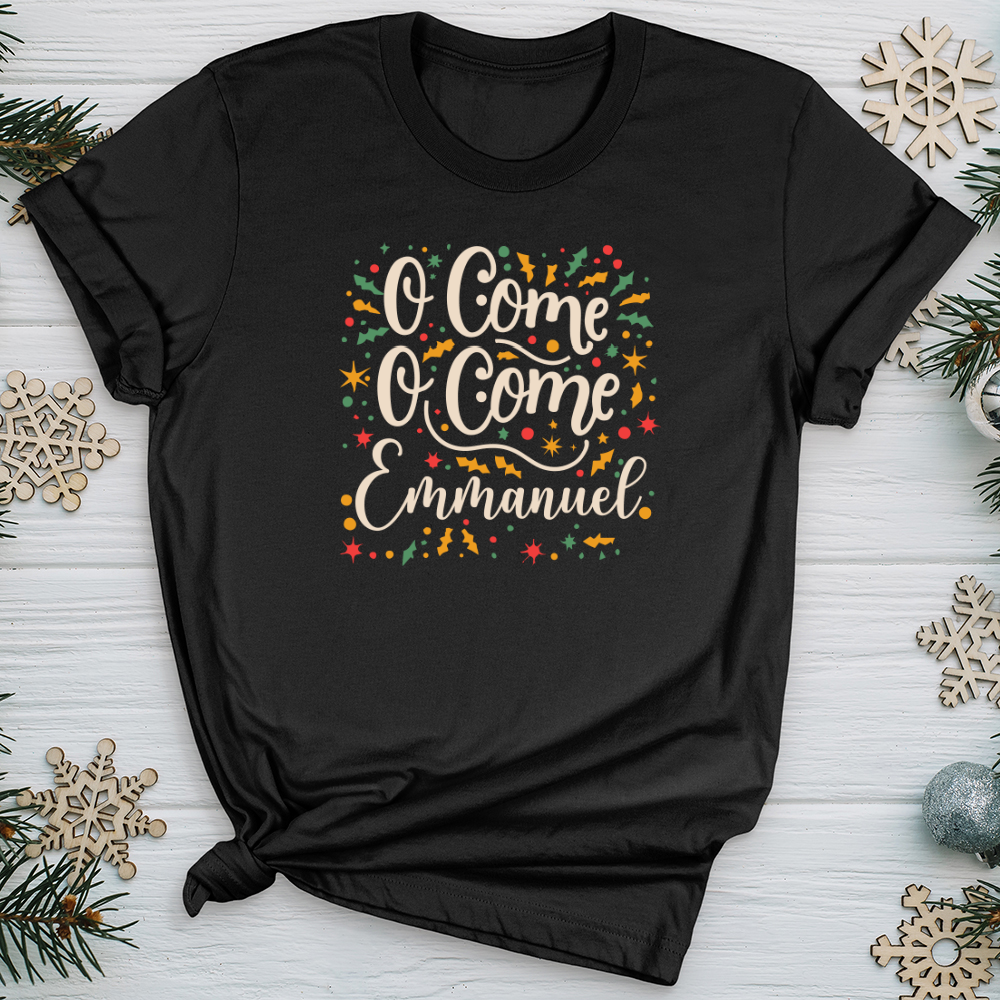 O Come O Come Emmanuel Softstyle Tee