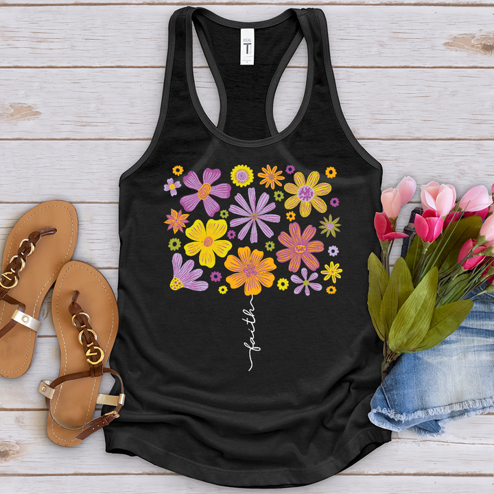 Faith Flower Set Tank Top