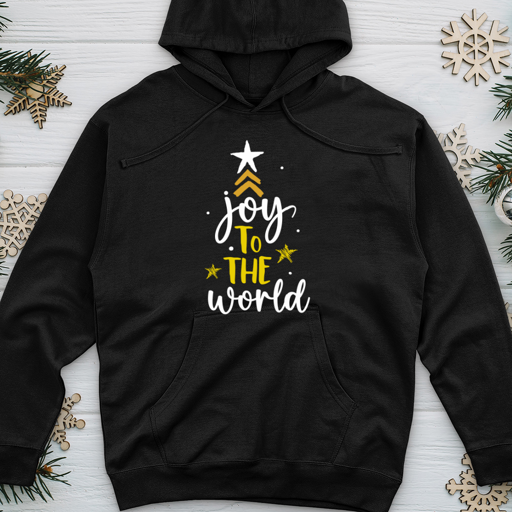 Joy to The World Midweight Hooded Sweatshirt