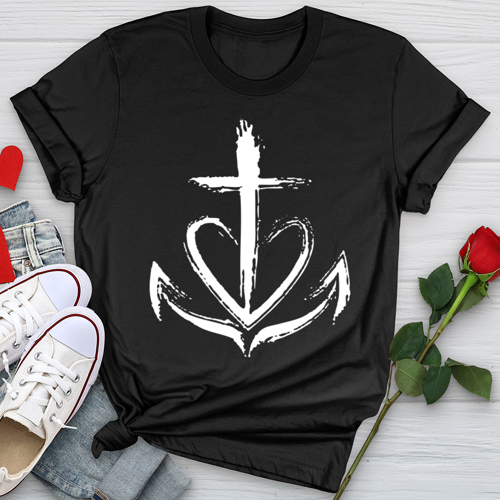 Faith is the anchor Softstyle Tee