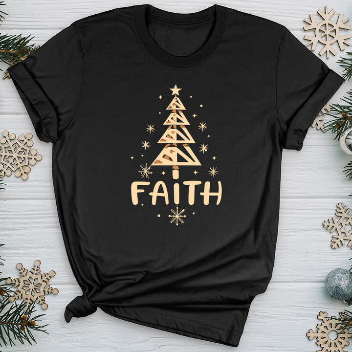 Faith Christmas Tree Softstyle Tee