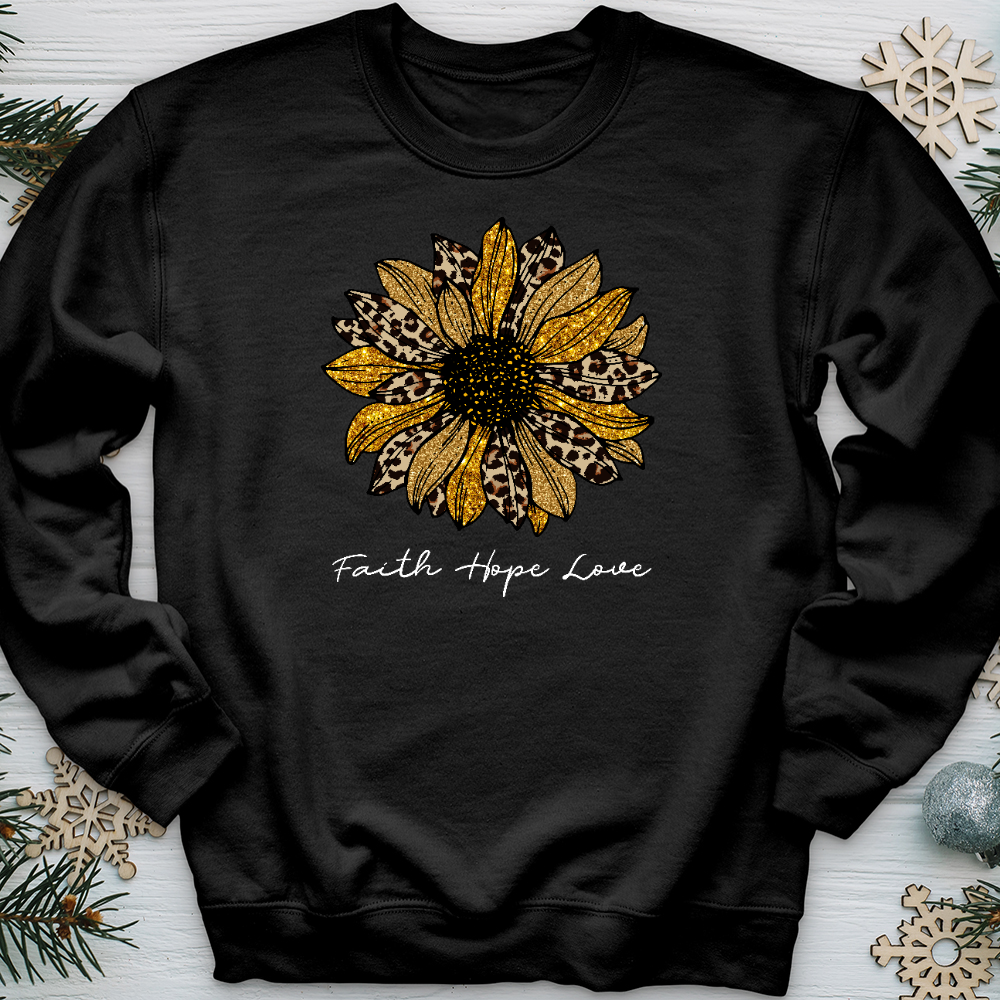 Faith, Hope, Love Crewneck