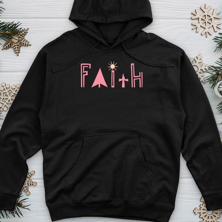 FAITH 04 Midweight Hooded Sweatshirt