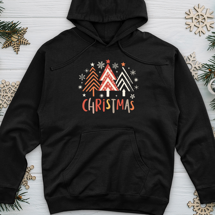 Christmas Midweight Hooded Sweatshirt