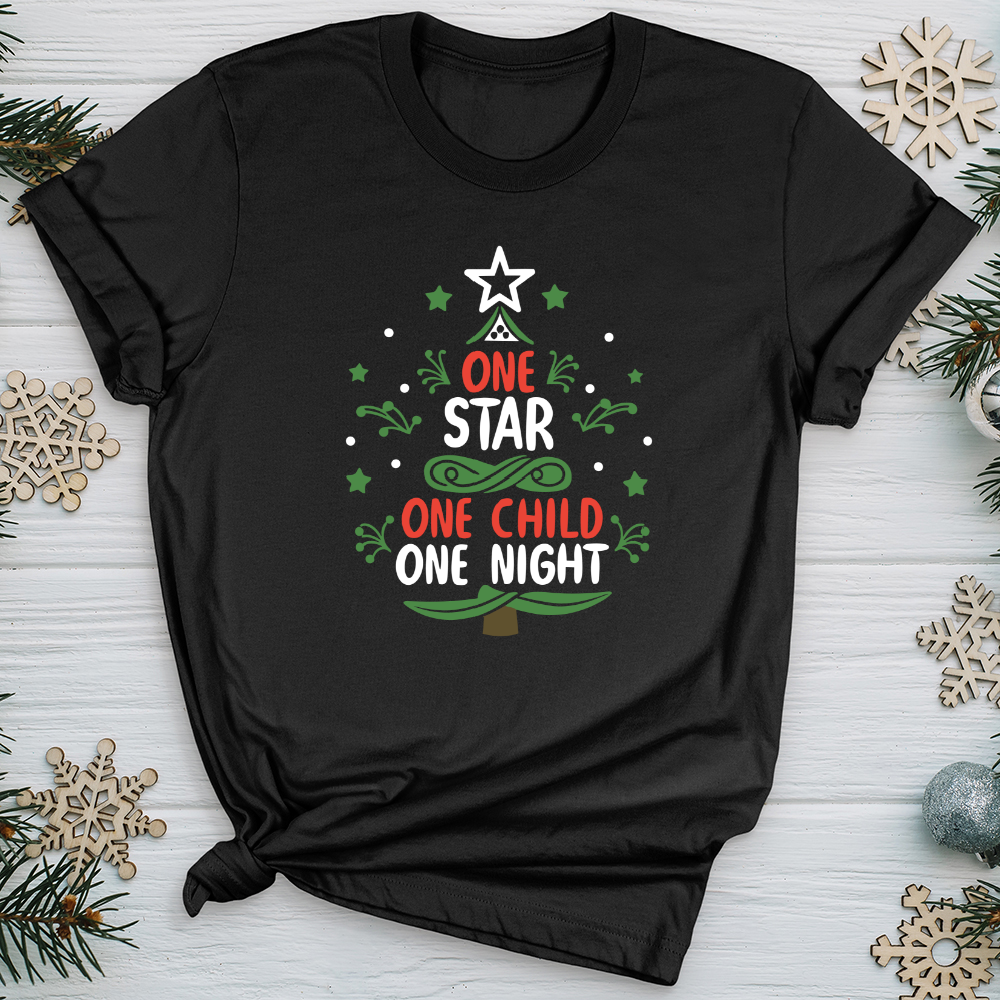 One star one child one night Softstyle Tee