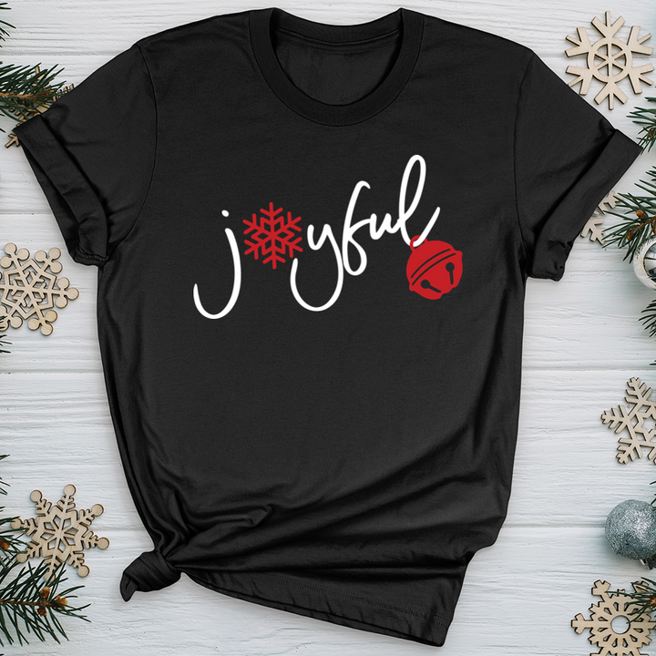 Joyful Christmas Flake 01 Softstyle Tee