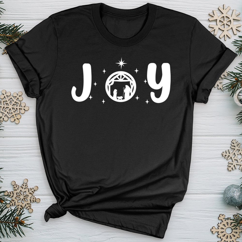 Joy Nativity Softstyle Tee