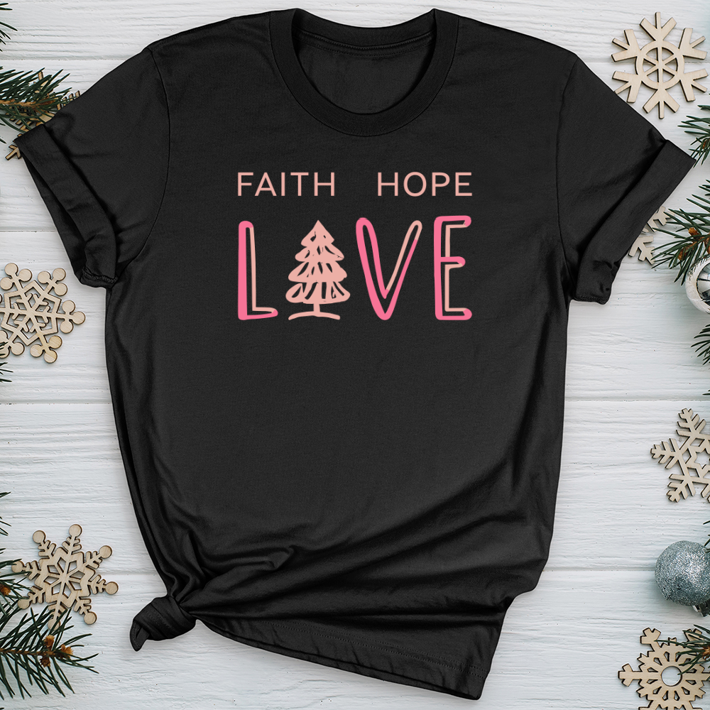 Faith Hope Love Softstyle Tee