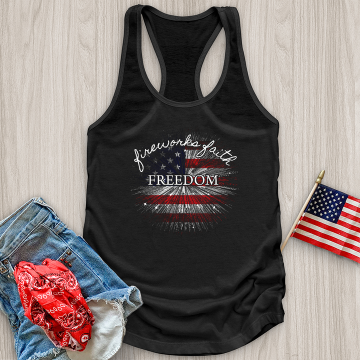 Fireworks Faith & Freedom V1 Tank Top