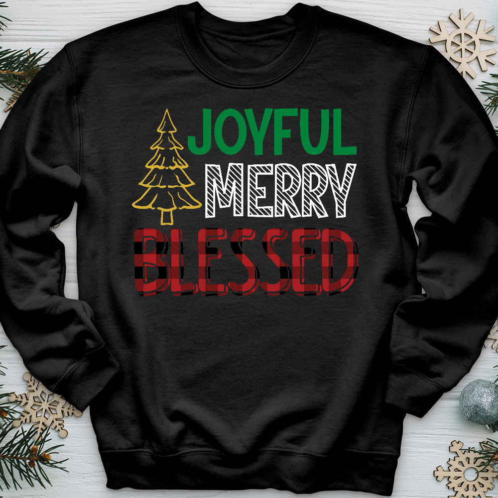 Joyful Merry Blessed Crewneck