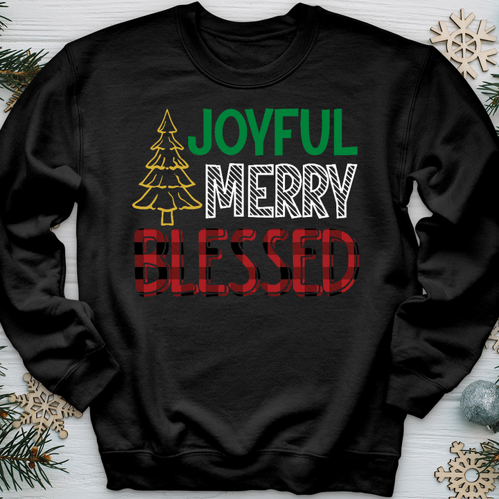 Joyful Merry Blessed Crewneck