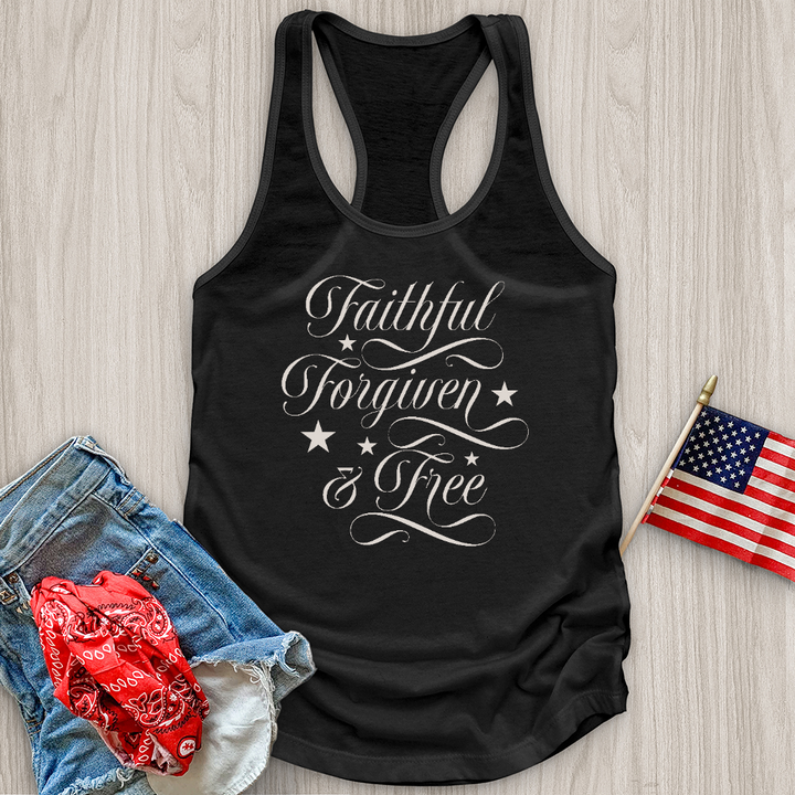 Faithful Forgiven & Free Tank Top