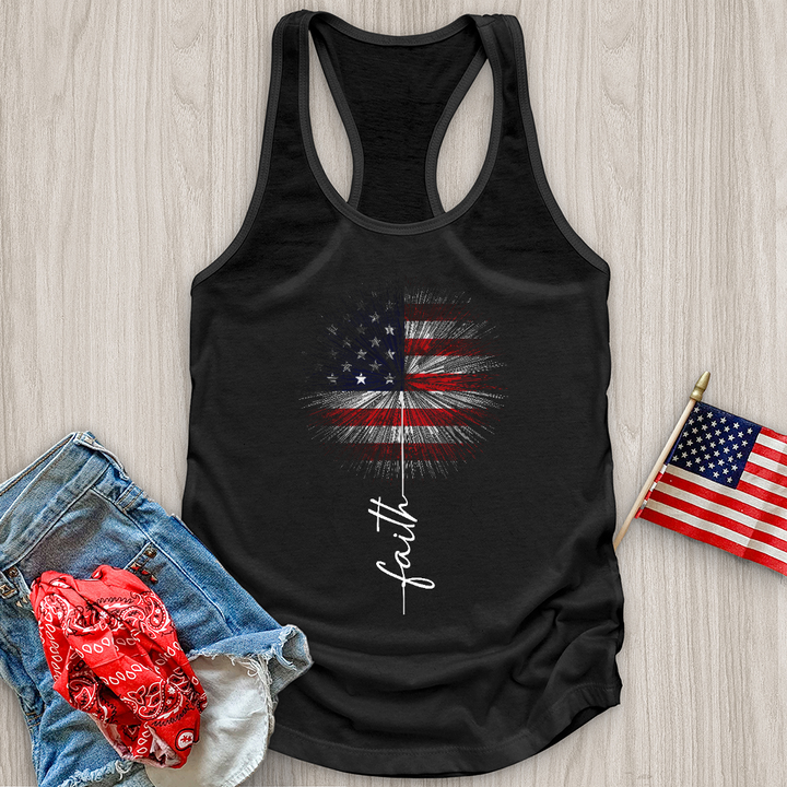 Firework Faith Flower Tank Top