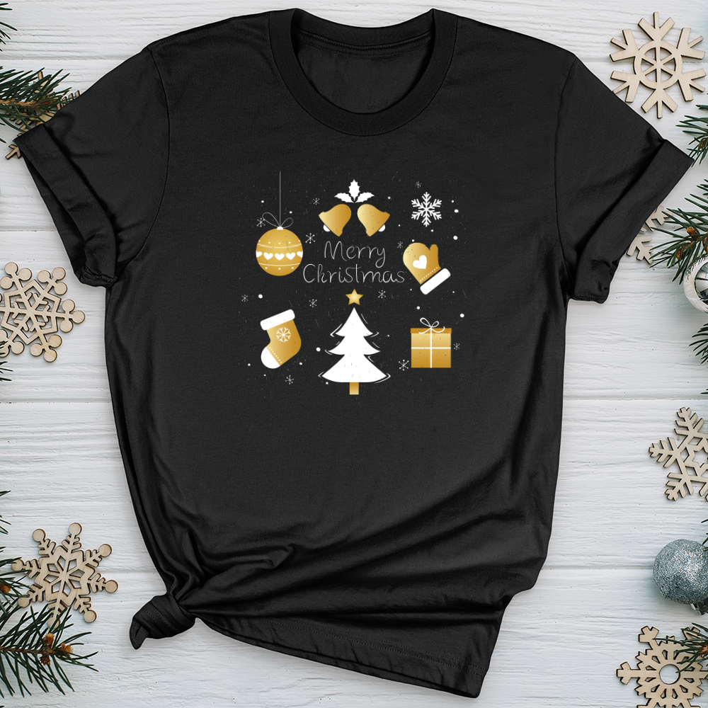 Golden Christmas Softstyle Tee