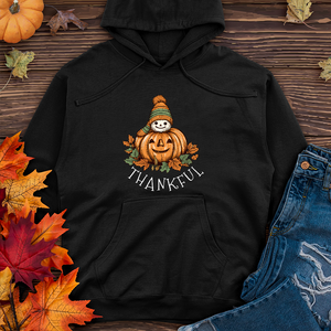 Thankful Happy Pumpkins Midweight Hoodie