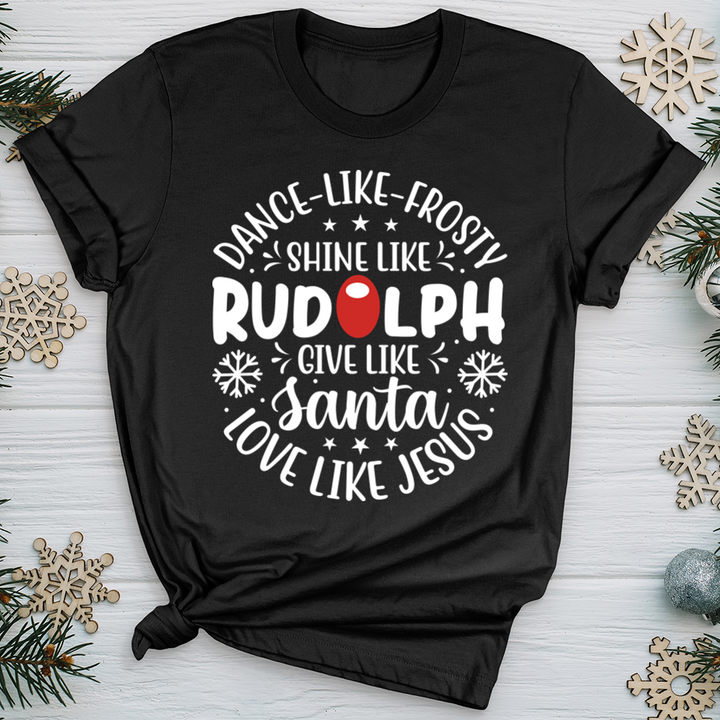 Shine Like Rudolph Softstyle Tee