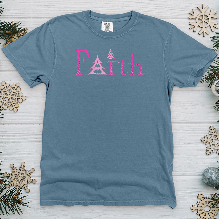 Faith Tree Heavy Cotton Comfort Colors Tee