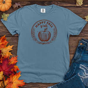 Vintage Wheat Apple Rustic Heavy Cotton Comfort Colors Tee