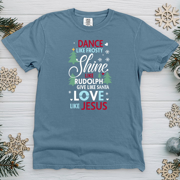 Love Like Jesus 01 Heavy Cotton Comfort Colors Tee