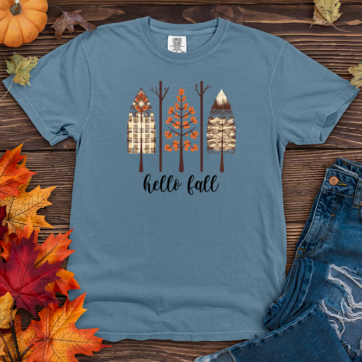 Retro Autumn Icon Trio Heavy Cotton Comfort Colors Tee