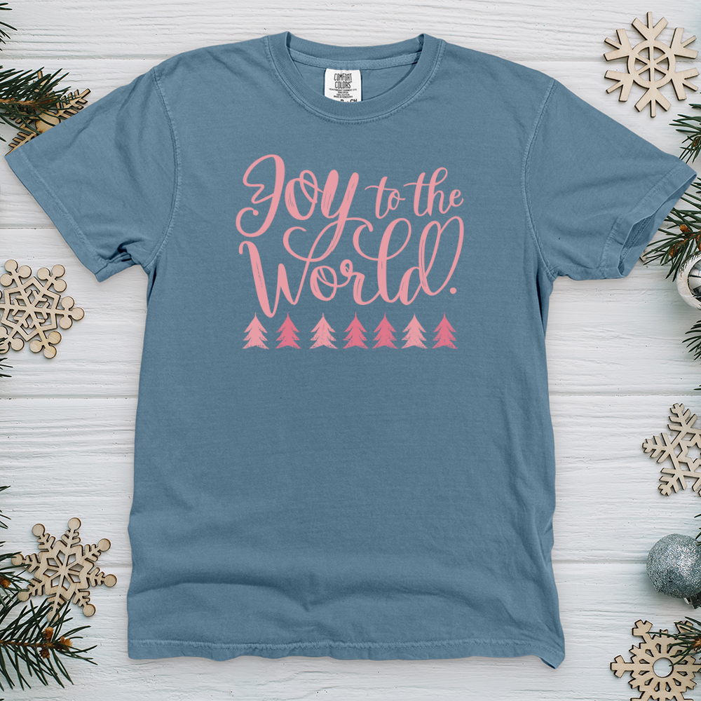 Joy to The World 01 Heavy Cotton Comfort Colors Tee