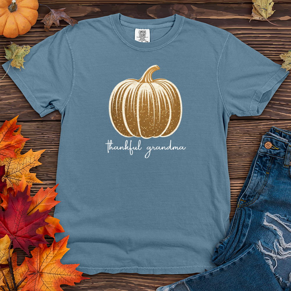 Retro Glam Pumpkin Heavy Cotton Comfort Colors Tee