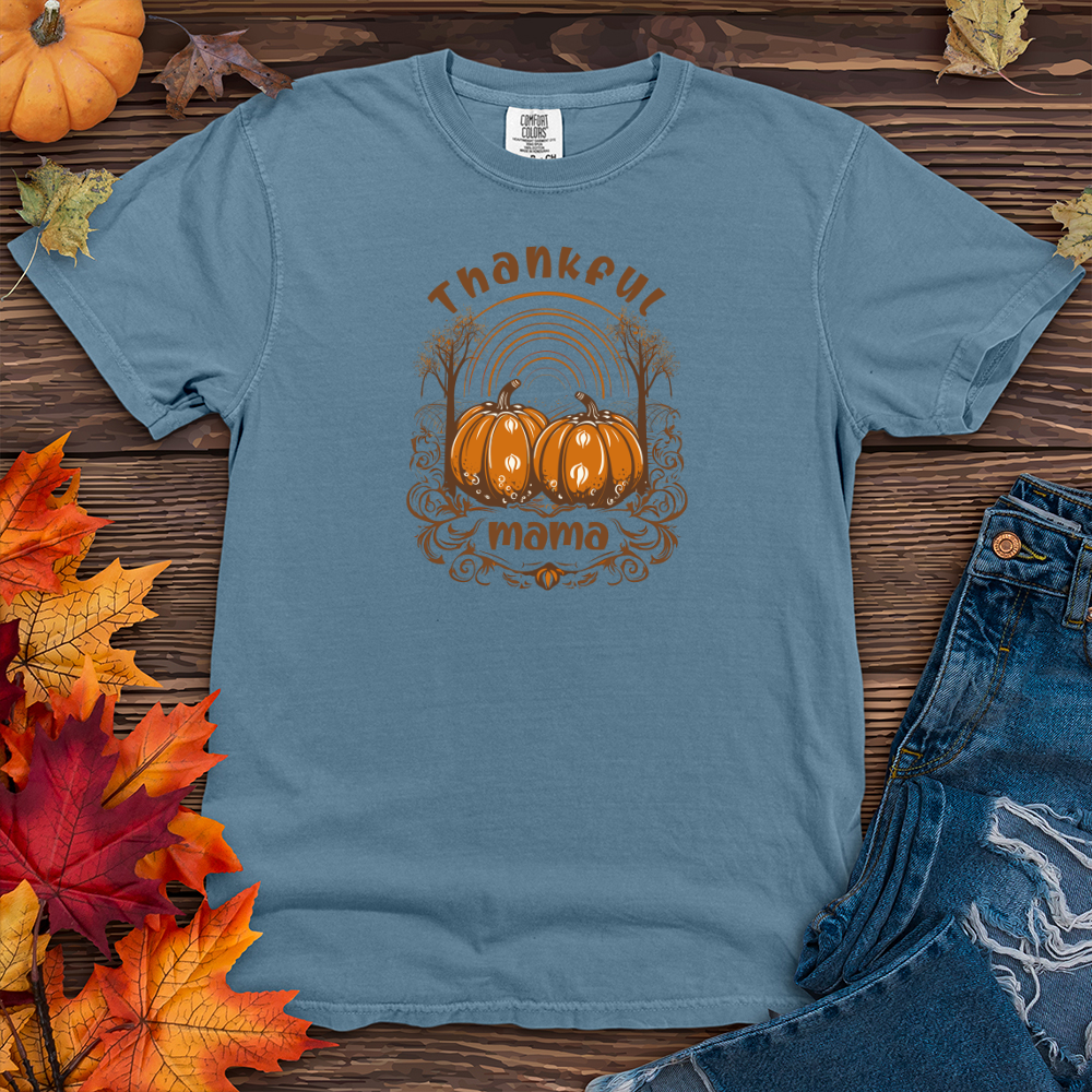 Vintage Pumpkin Romance Heavy Cotton Comfort Colors Tee