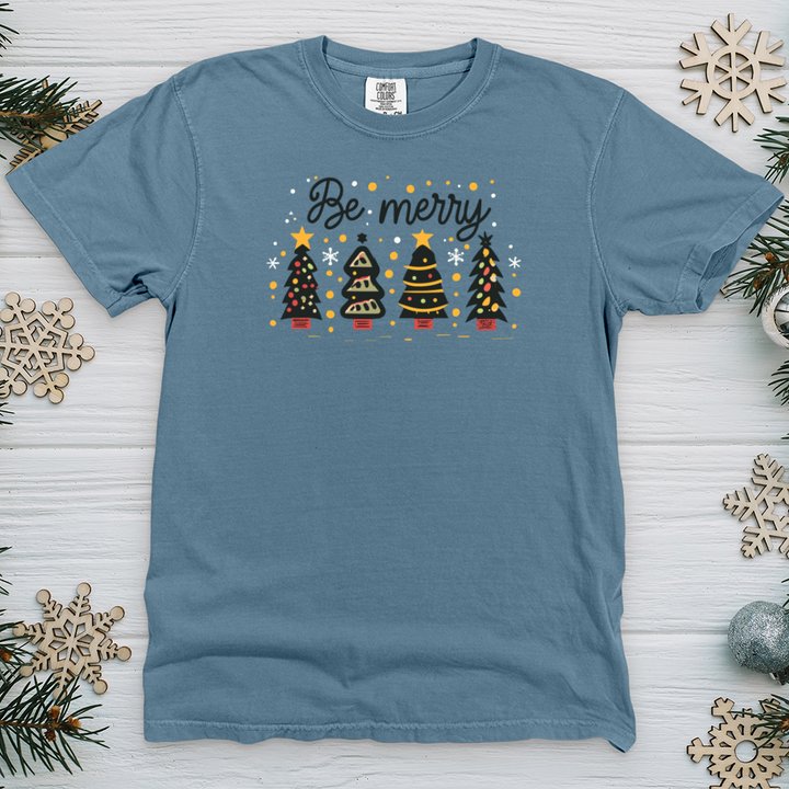 Be Merry Heavy Cotton Comfort Colors Tee