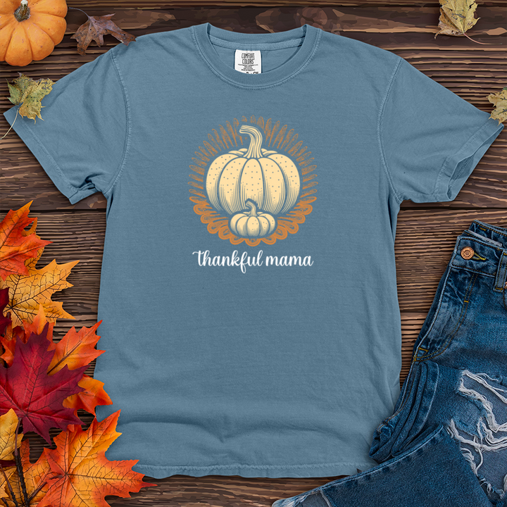 Retro Foodie Pumpkin Heavy Cotton Comfort Colors Tee